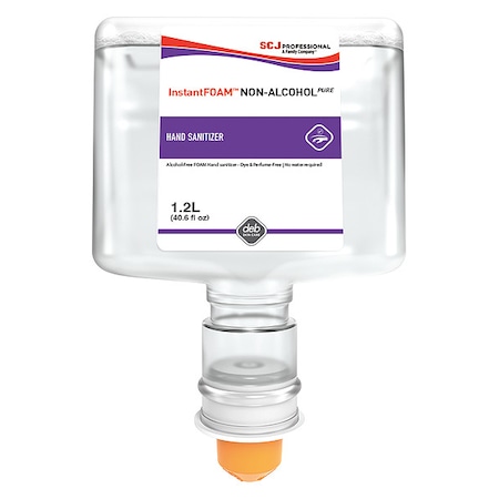 Hand Sanitizer, Foam, Non-Alcohol, PK3 MPN:AFS120TF