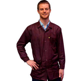 Transforming Technologies ESD 3/4 Length Jacket Snap Cuff Maroon Small JKC 9022SPMR