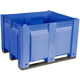 Decade® Solid Wall Pallet Container Long Side Runners 48