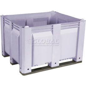 Decade® Solid Wall Pallet Container Long Side Runners 48