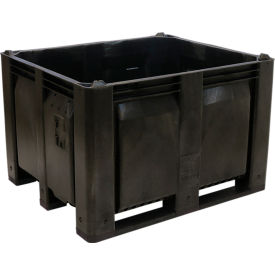 Decade® Solid Wall Pallet Container Long Side Runners 48
