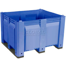 Decade® Solid Wall Pallet Container Short Side Runners 48
