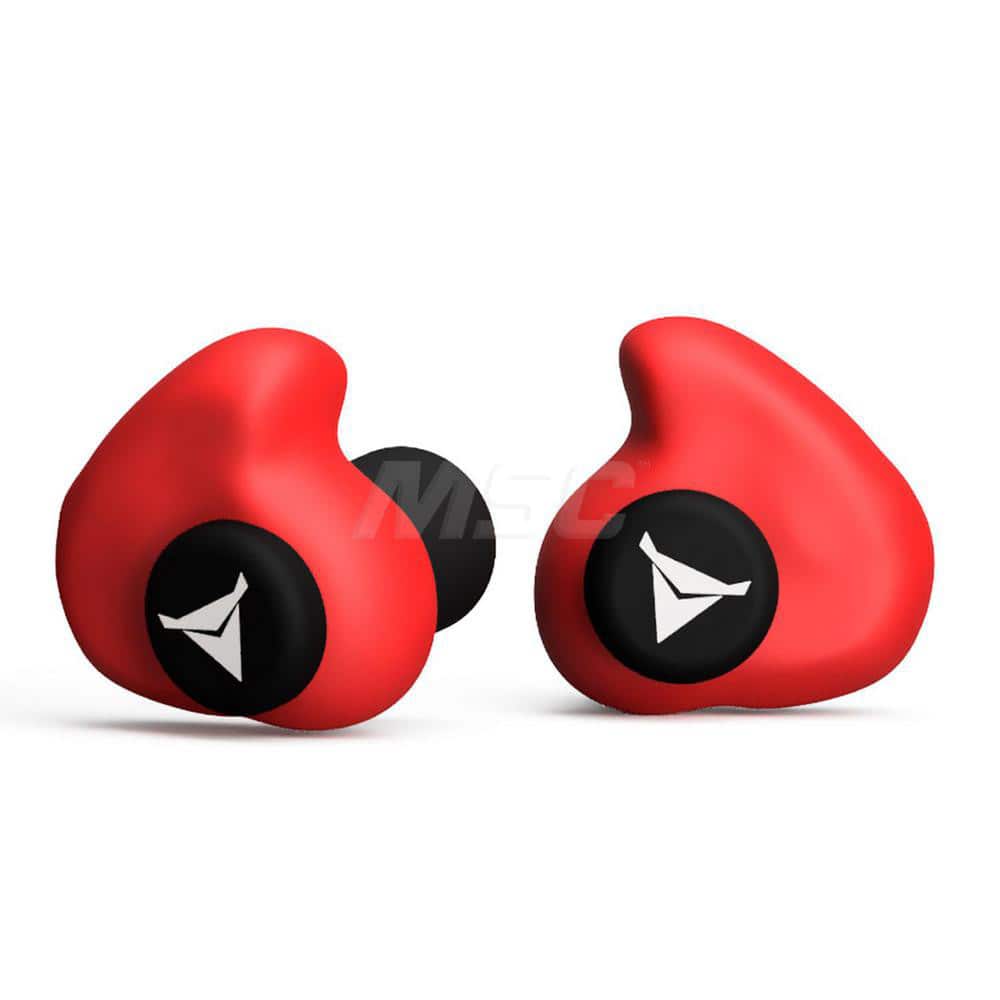 Earplugs: 31 dB, Foam & Plastic with Silicon Rubber Tip, Barrel/Cone/Triple-Flange/Custom Molded, No Roll, Push-In Stem, Roll Down, Uncorded MPN:PLG1-RED Earplugs: 31 dB, Foam & Plastic with Silicon Rubber Tip, Barrel/Cone/Triple-Flange/Custom Molded, No Roll, Push-In Stem, Roll Down, Uncorded MPN:PLG1-RED