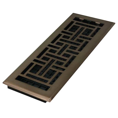 Floor Register 5.5 X 13.5, Rubbed Bronze, Plastic MPN:AJH412-RB