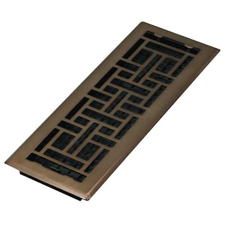 Floor Register 5.5 X 15.5, Rubbed Bronze, Plated Steel MPN:AJH414-RB