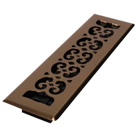 Floor Register 3.75 X 13.5, Antique Brass, Brass MPN:SPH212-A