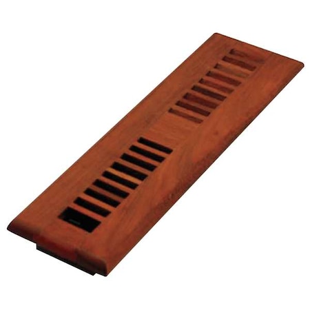 Floor Register 3.75 X 13.5, Lacquered Natural, Cherry Wood MPN:WLC212-N