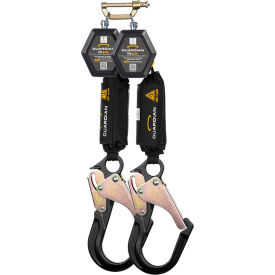 Guardian® CR5 Dual Web Arc Flash Personal Self-Retracting Lifeline Aluminum Rebar Hook 9'L 4200038