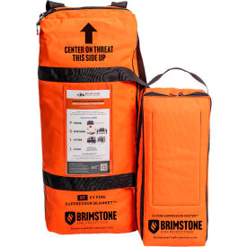 Brimstone Fire Protection EV Fire Suppressor System ST™ 20'W x 25'L FP-BL-ST-WM-EV-C1