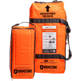 Brimstone Fire Protection EV Fire Suppressor System XL™ 25'W x 33'L FP-BL-XL-WM-EV-C1