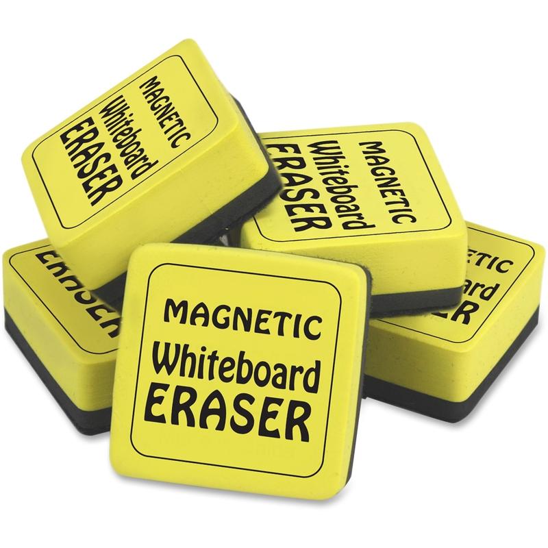 The Pencil Grip Magnetic Whiteboard Erasers Class Pack, 2in x 2in, Yellow (Min Order Qty 4) MPN:3552