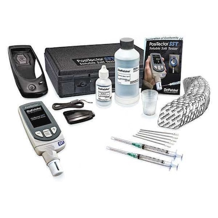 Soluble Salt Tester Kit, 250 Stored MPN:PosiTector SST Kit D1