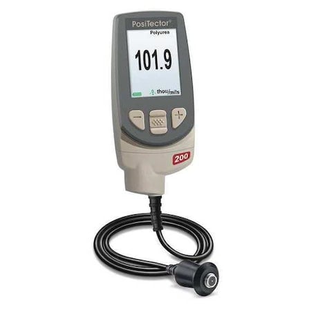 Coating Thickness Gage, Std, 0.5 - 40 Mils MPN:PosiTector 200 B/Std