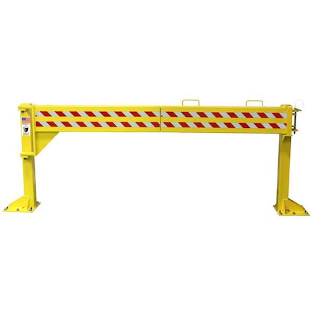 Safety Gate, Manual, Steel, 12 ft Gate W MPN:DG10-10-LH
