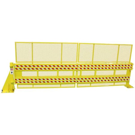 Safety Gate, Manual, Steel, 11 ft Gate W MPN:DG20-9-SG-RH