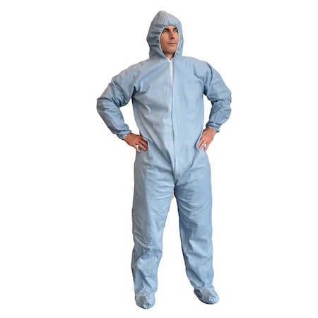 Coverall, Hood, Blue Limited, PK25 MPN:FRC400L
