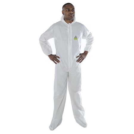 Coverall with Hood and Boots, PK25 MPN:MP4005XL