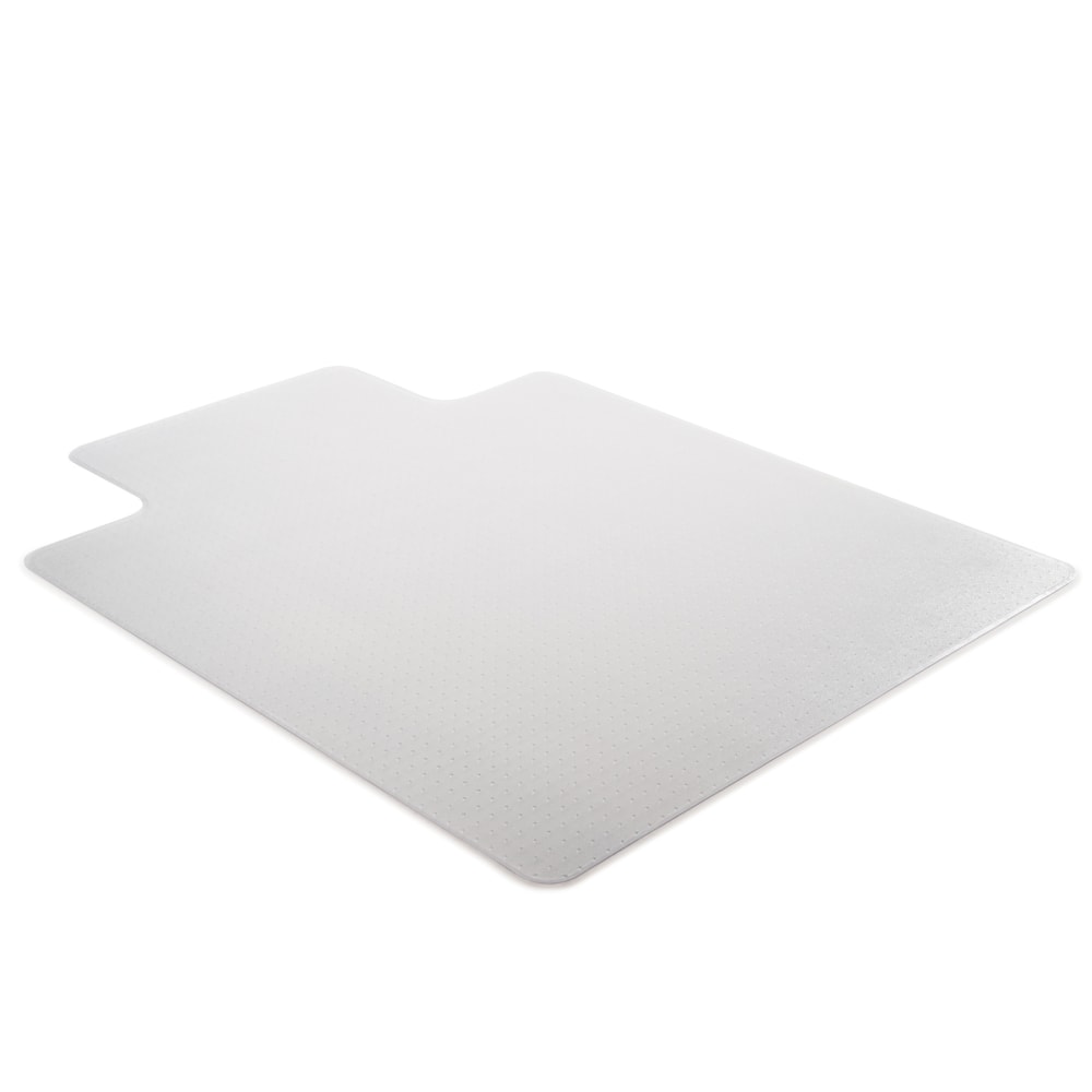 Deflect-O Earth Source Chair Mat For Commercial Pile Carpets, Beveled Edge, Standard Lip, 36in x 48in, Clear MPN:CM11113PB