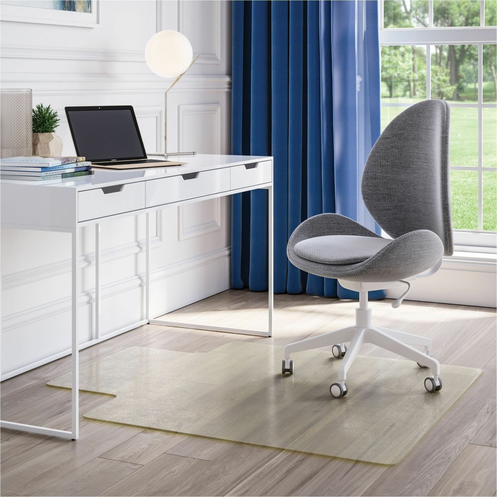 Deflecto OceanMat Chair Mat for Hard Floor - Hard Floor, Chair, Wood Floor, Tile Floor, Laminate Floor48inx 36in Depth - CM2G112OCB MPN:CM2G112OCB
