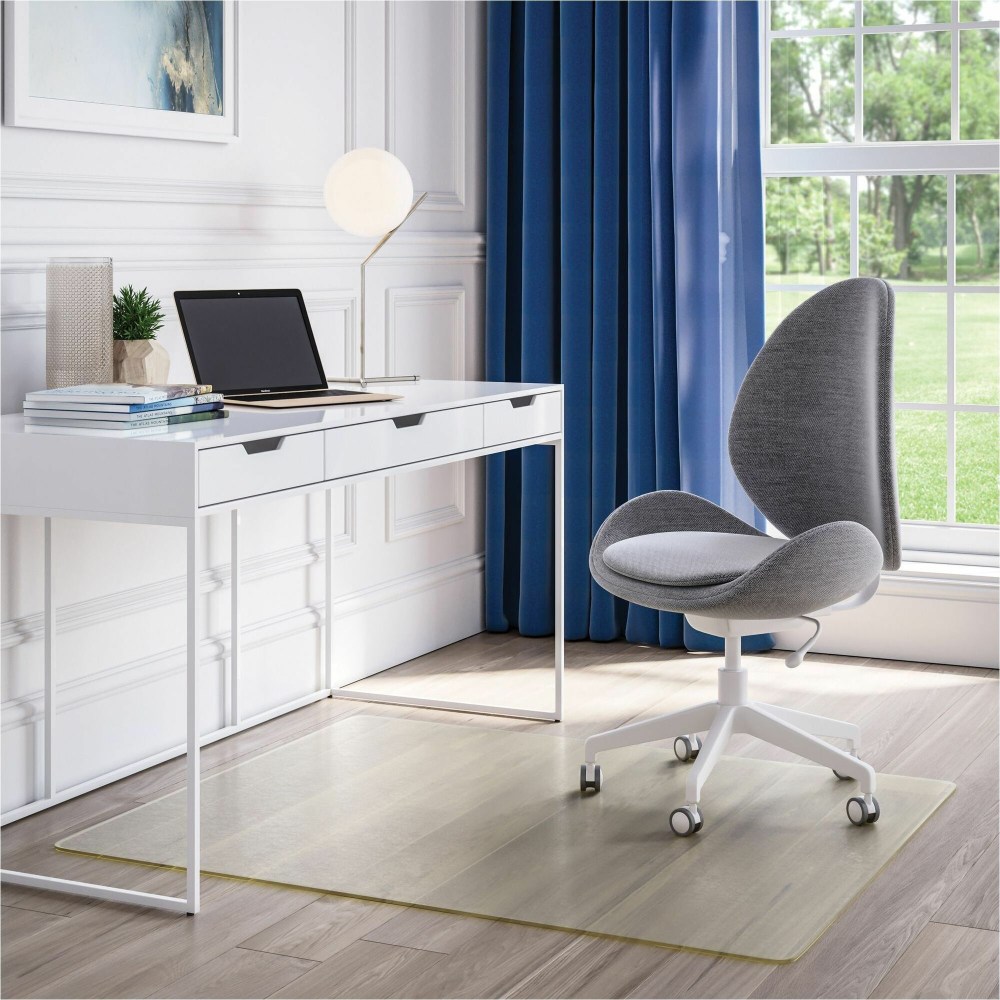 Deflecto OceanMat Chairmat - Hard Floor, Wood Floor, Tile Floor, Laminate Floor, Floor, Commercial - 46inx 60in Depth - CM2G442FOCB MPN:CM2G442FOCB