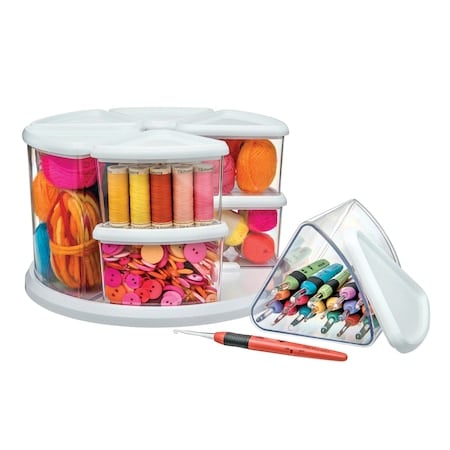 Canister Carousel Organizer, White MPN:3901CR