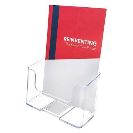 Brochure Holder, 6x3x7, Clear MPN:74901