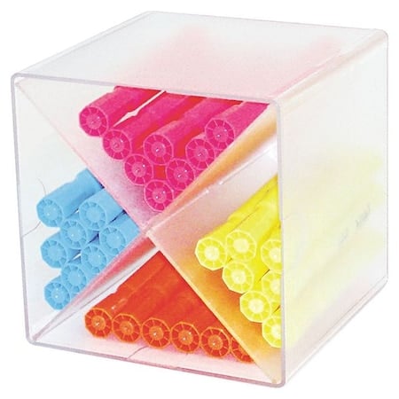 Desktop Organizer, Clear, Plastic MPN:DEF350201