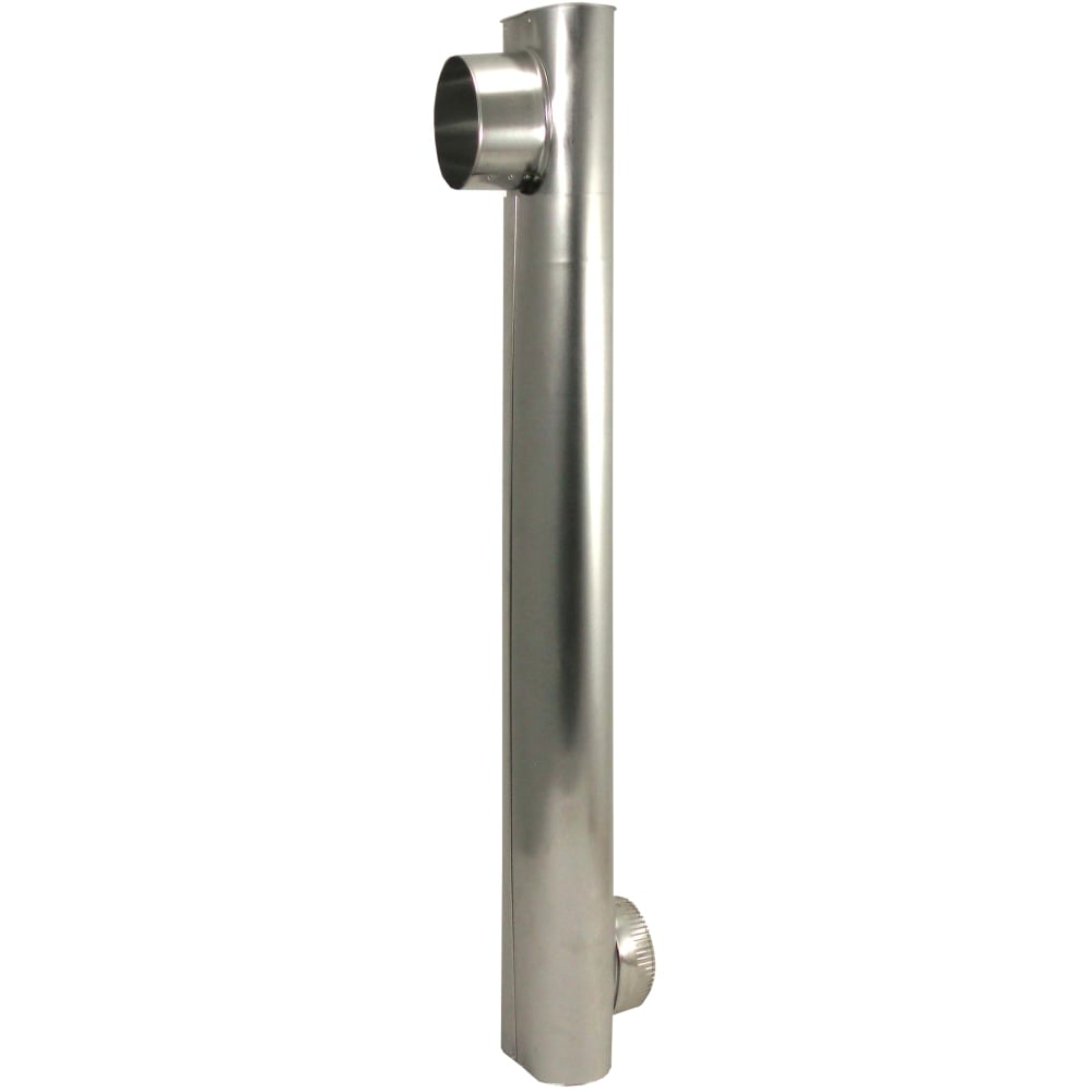 Deflecto Skinny Duct Telescoping Dryer Vent, Aluminum, VENDAF2 MPN:DAF2