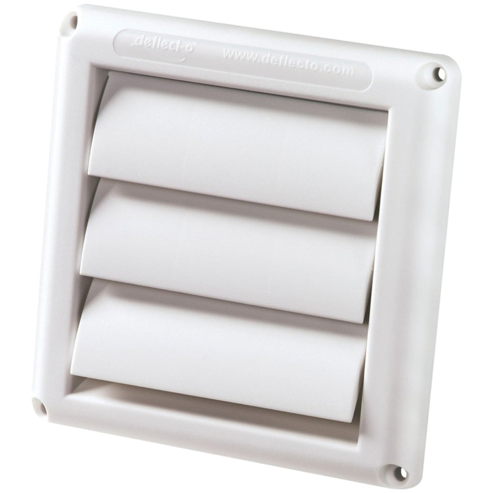 Deflecto Supurr Vent Vent Hood, White, DEFHS4W MPN:HS4W/18