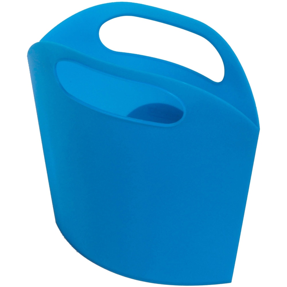 Deflecto Antimicrobial Kids Mini Tote Blue - External Dimensions: 8inx 5.4in Depth x 2in - Plastic - Blue - - 39501BLU MPN:39501BLU