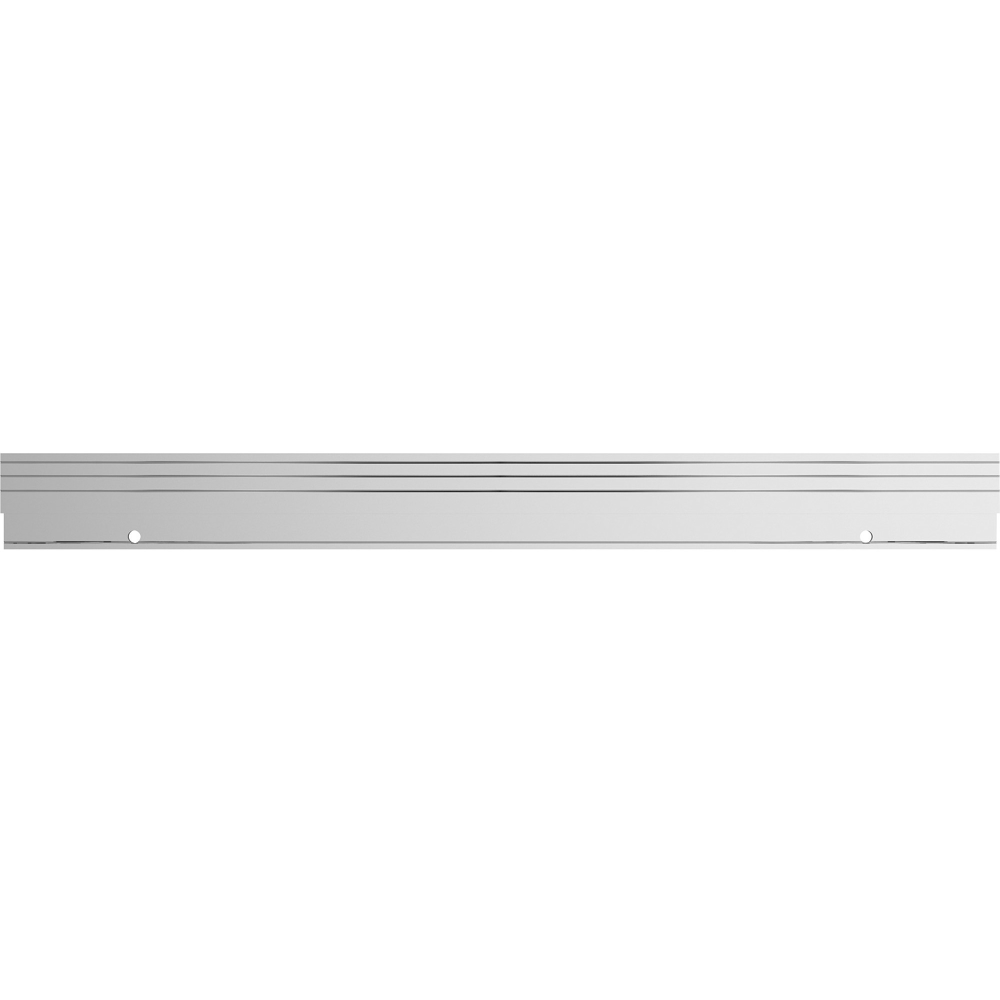 Deflecto Mounting Bar for Storage Box, Organizer Canister - Aluminum - 40 lb Load Capacity - 1 Each MPN:22773CR