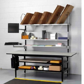 Dehnco Shipping Workbench Laminate T-Mold Edge 83