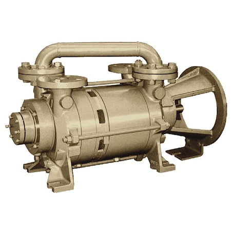 Liquid Ring Vacuum Pump, 2 Stage, 100 cfm MPN:DV0076B-DB4