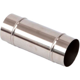Delfin Hose To Tool Straight Connector Stainless Steel SL.0024.0011