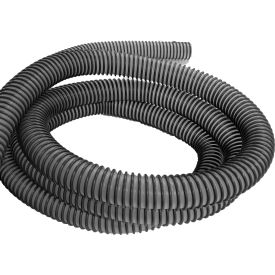 Delfin Food Grade Vacuum Hose 50'L Black FH0031.50.50