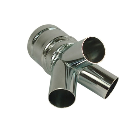 Vacuum to Hose Connection, 3 Way Branch, MPN:SL.0133.0020