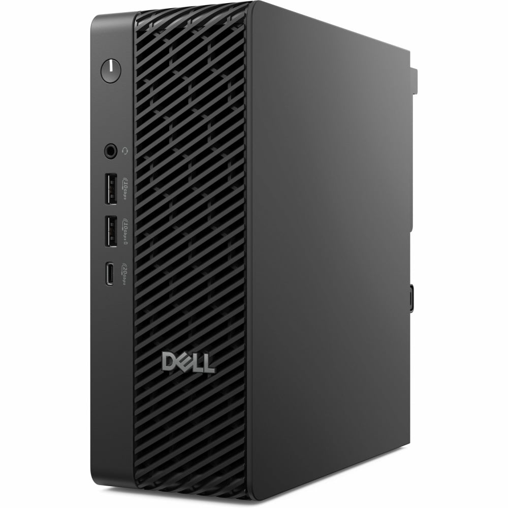 Dell Pro Max FCM2250 Desktop Computer, Intel Core Ultra 7 265, vPro Technology, 32GB, 512GB SSD, Micro PC, Standard Black, Intel Chip, Windows 11 Pro MPN:537DY