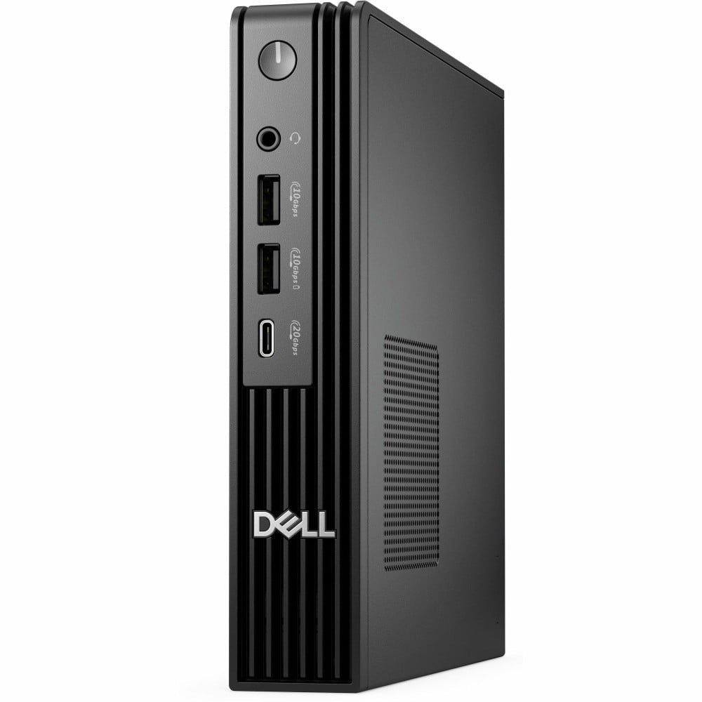 Dell Pro Micro Plus QBM1250 Desktop Computer, Intel Core Ultra 5 235, vPro Technology, 16GB, 512GB SSD, Micro PC, Black, Intel Chip, Windows 11 Pro MPN:9N7G9