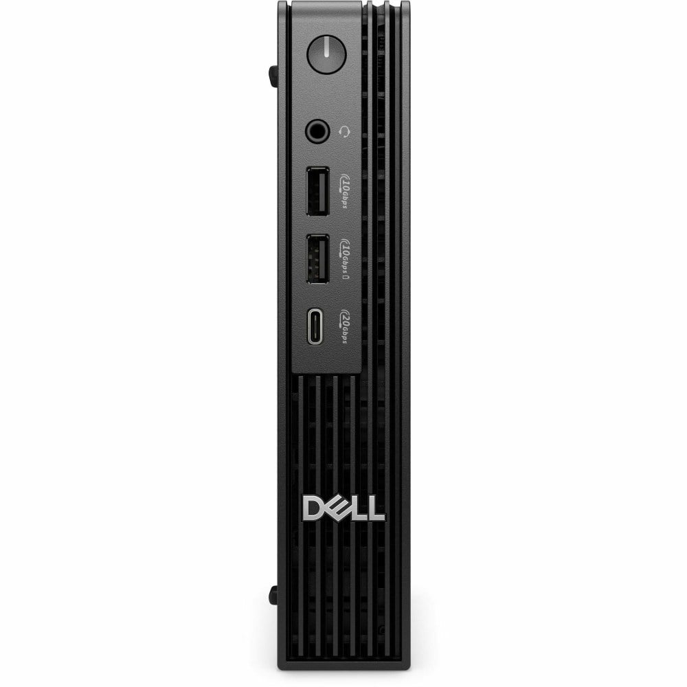 Dell Pro Micro Plus QBM1250 Desktop Computer, Intel Core Ultra 7 265, vPro Technology, 16GB, 512GB SSD, Micro PC, Black, Intel Chip, Windows 11 Pro MPN:RPK15