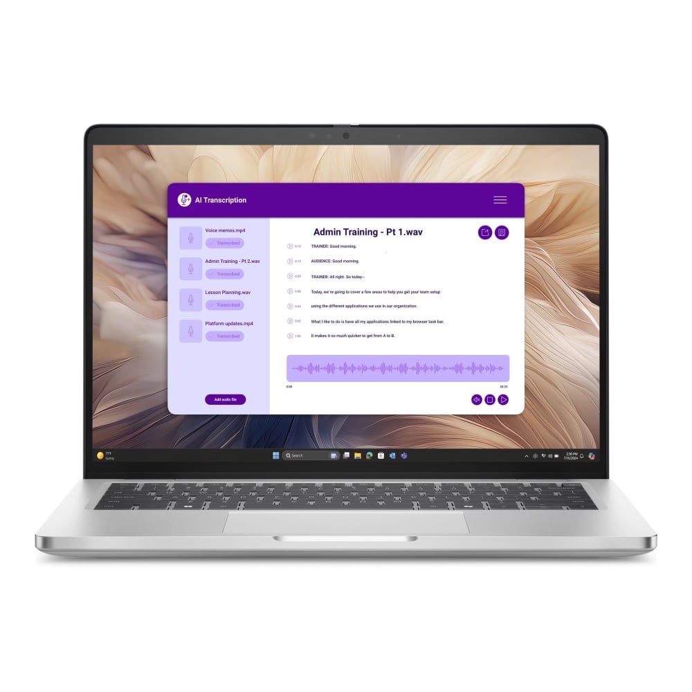 Dell Pro 14 Plus PB14250 14in Clamshell Copilot+ PC Notebook, 60Hz, Intel Core Ultra 5 236V, vPro Technology, 16GB, 512GB SSD, Silver, Windows 11 Pro MPN:2YM1D