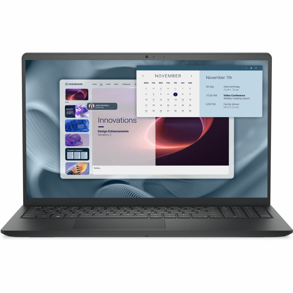 Dell Pro 15 Essential PV15250 15.6in Notebook, Full HD, 120Hz, Intel Core i5 13th Gen i5-1334U, 16GB, 512GB SSD, Carbon Black MPN:V2T7P
