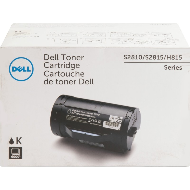 Dell D9GY0 High-Yield Black Toner Cartridge MPN:47GMH
