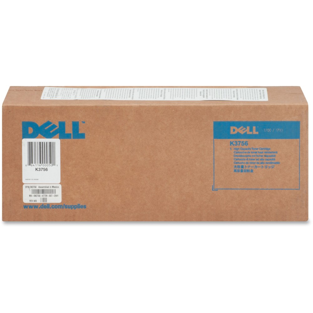 Dell K3756 Black Use & Return High Yield Toner Cartridge MPN:K3756