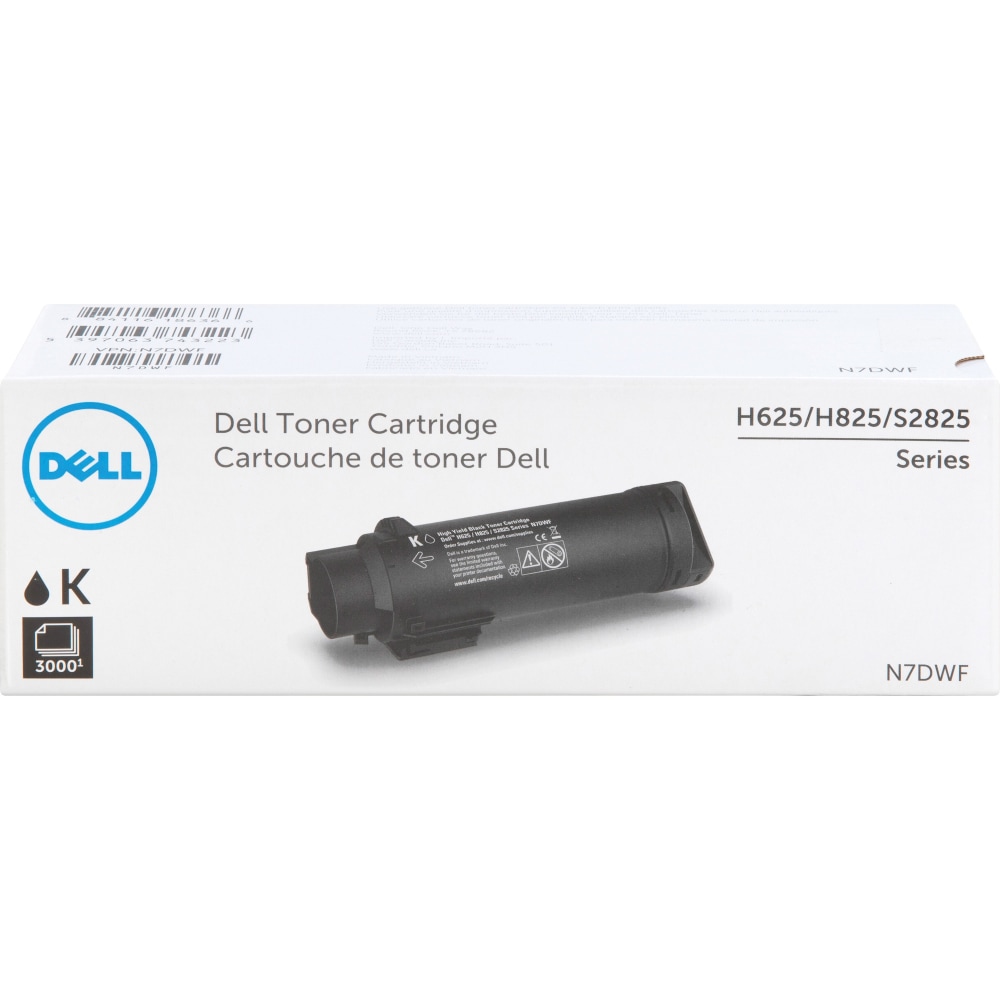 Dell N7DWF Black Toner Cartridge MPN:N7DWF