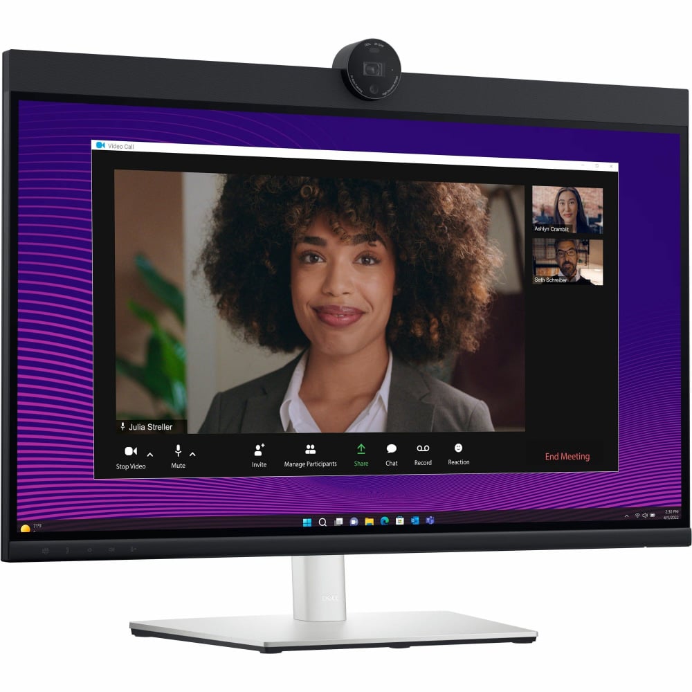 Dell P2724DEB 27in Class (27in Viewable) Webcam WQHD LED Monitor, 16:9, Black/Silver MPN:DELL-P2724DEB