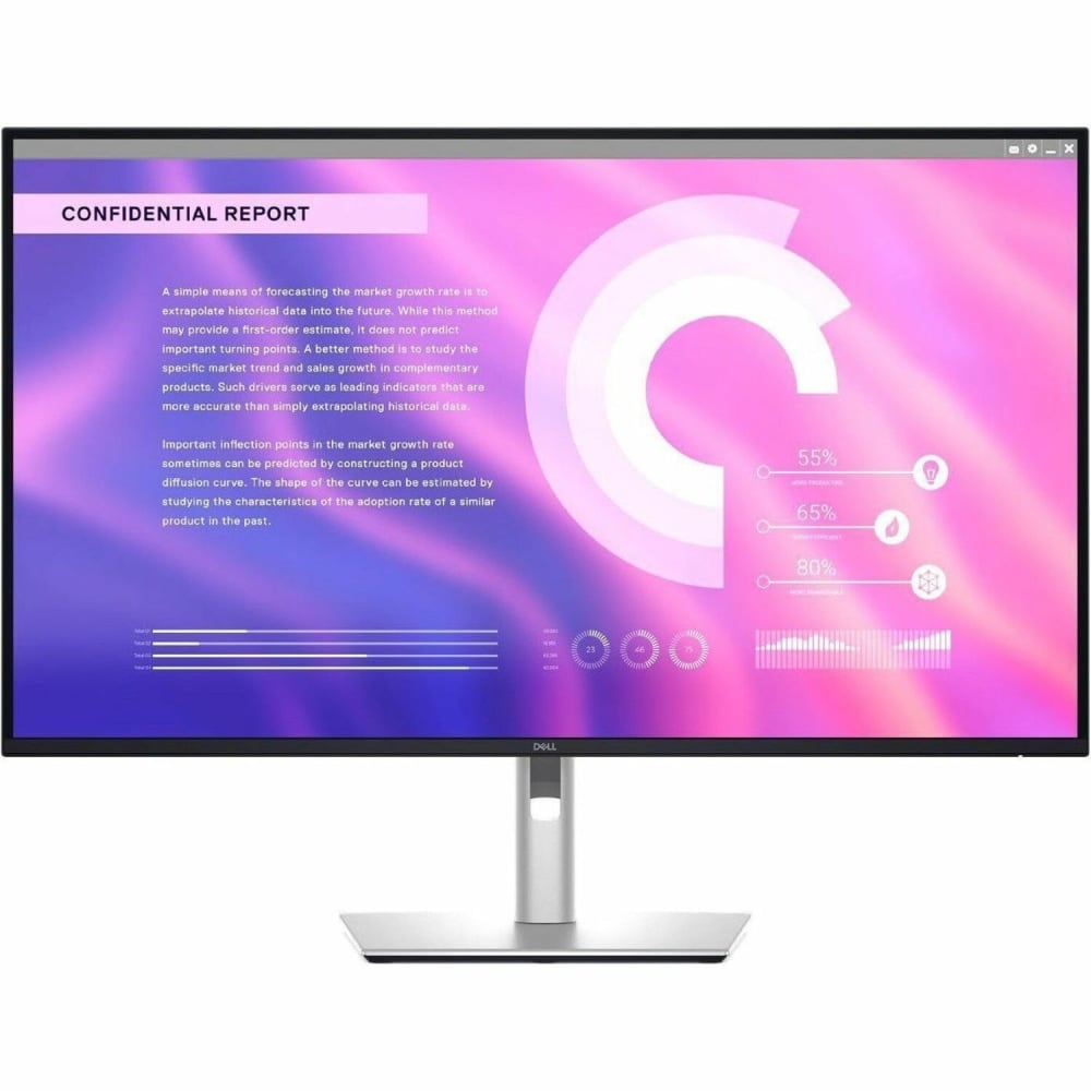 Dell Pro Plus P3225DE 32in Class (31.5in Viewable) WQHD LED Monitor, 16:9, Black/Gray MPN:DELL-P3225DE