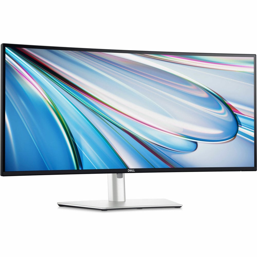 Dell UltraSharp U3425WE 34in Class (34.1in Viewable) UW-QHD Curved Screen LED Monitor, 21:9, Black/Silver MPN:DELL-U3425WE