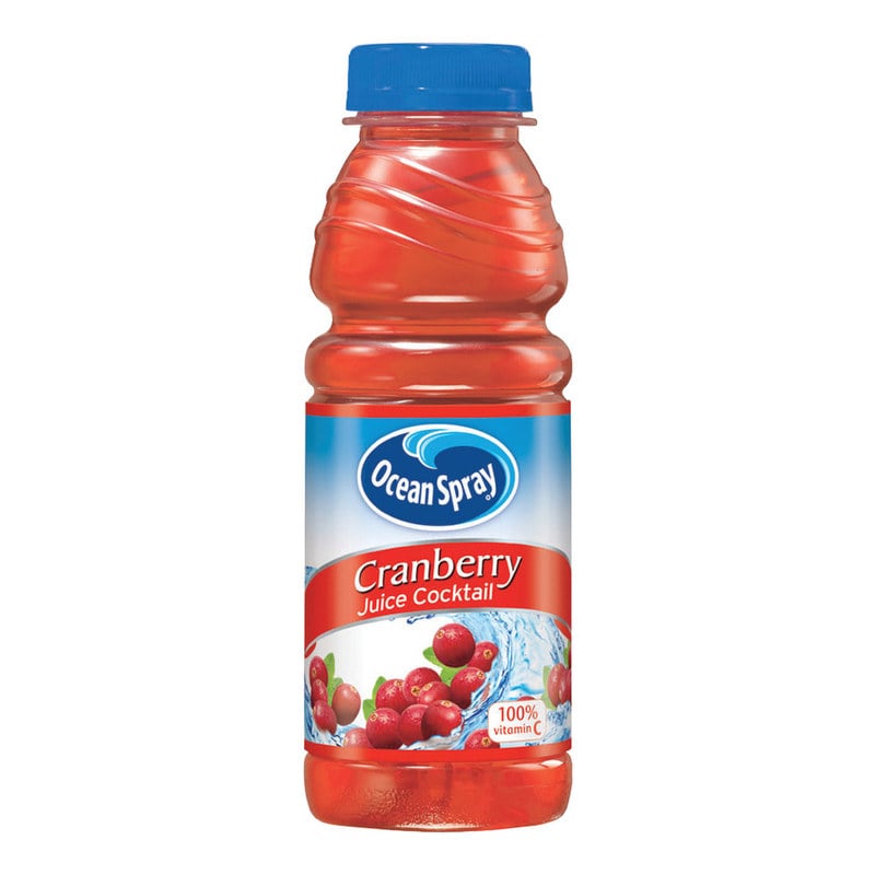 Ocean Spray Cranberry Juice, 15.2 Oz, Pack Of 12 (Min Order Qty 2) MPN:70191