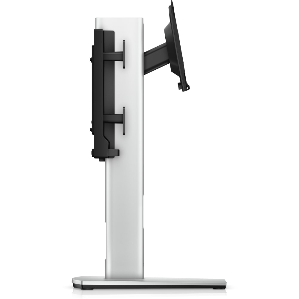 Dell OptiPlex Micro AIO Stand - MFS22 - 19in to 27in Screen Support - 12.80 lb Load Capacity - 15.2inx10.8inx 8.7in Depth - Desktop - Silver - MPN:DELL-MFS22