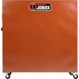 Jobox Rolling Clam Shell Cabinet with Dividers 58 Cu. Ft. Cap. 62